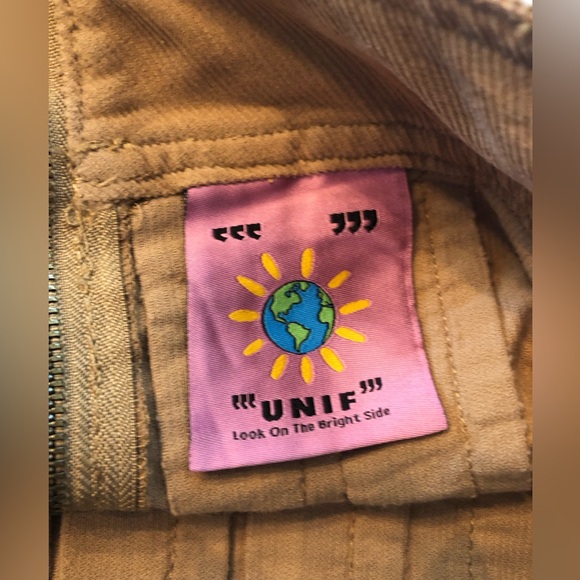 UNIF Hack tan corduroy tactical mini skirt - Picture 8 of 13